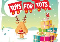 Toys for Tots Flyers Editable Free (2nd Template Option)