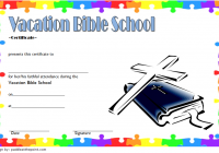 VBS Certificate Template 1