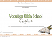 VBS Certificate Template 6