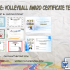 Volleyball Award Certificate Template Free: 8+ MVP Designs